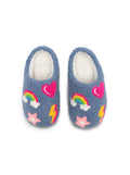 Iconic Symbols Slippers - Blue